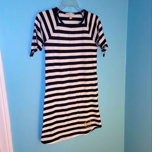 Michael Kors T-Shirt Dress Black & White sz. XS
